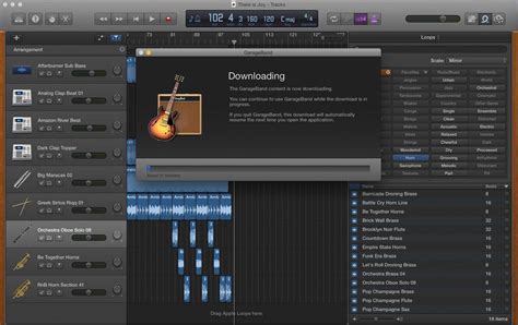 When the App Store opens, search for GarageBand. . Download garageband